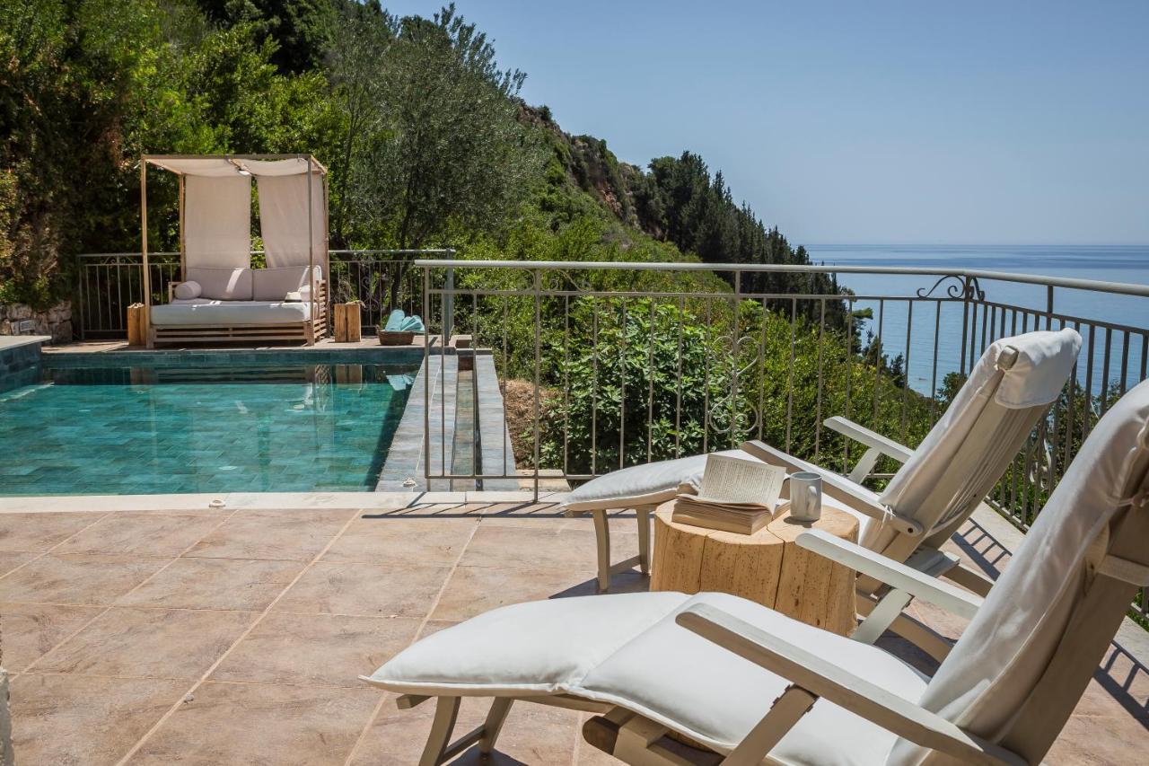 Unique Kefalonia Kalou Cottage Lourdata  Exteriér fotografie
